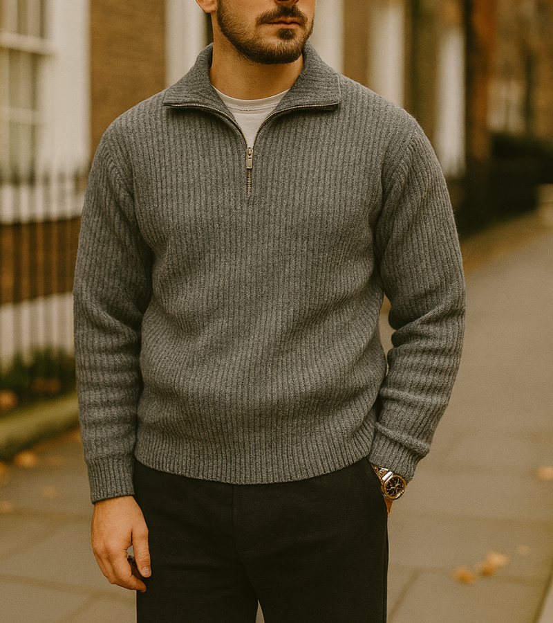 Kensington Quarter Zip Sweater - Autumn '24 Colletion Sale