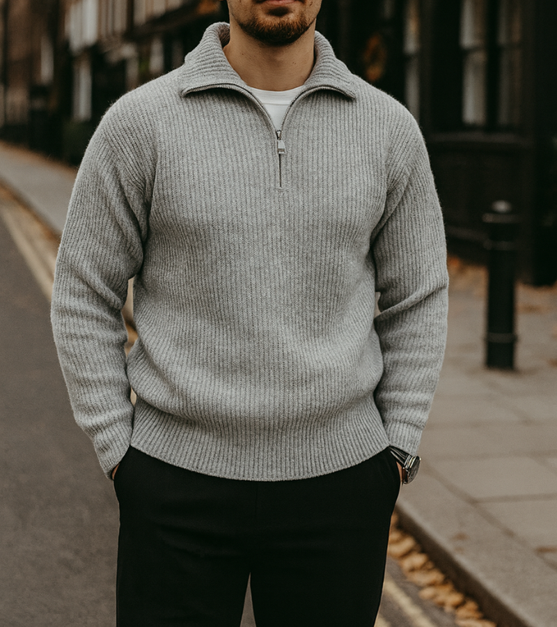 Kensington Quarter Zip Sweater - Autumn '24 Colletion Sale