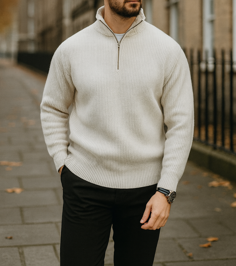 Kensington Quarter Zip Sweater - Autumn '24 Colletion Sale